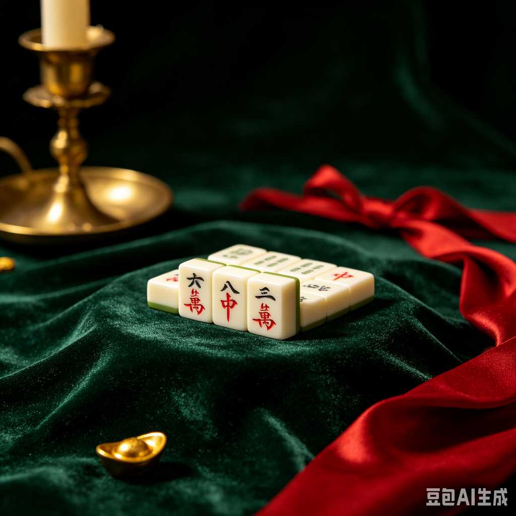 modern text mahjong tiles