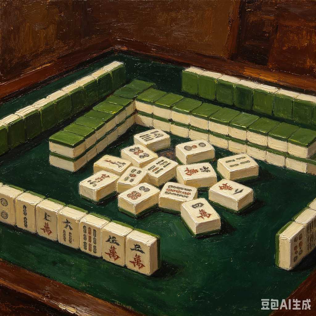 stable mahjong tiles stacking